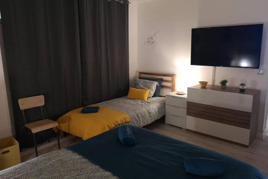 הולגאט Appartement, Les Templiers, Rdc Vue Mer Proche Centre Ville מראה חיצוני תמונה