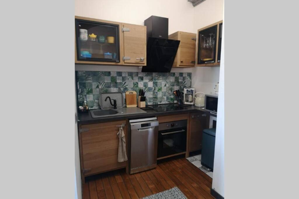 הולגאט Appartement, Les Templiers, Rdc Vue Mer Proche Centre Ville מראה חיצוני תמונה